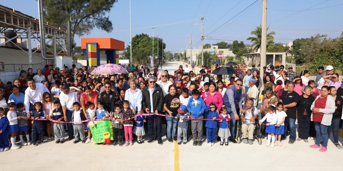 Lazos del Bienestar fortalece la infraestructura y el desarrollo social en Tampico