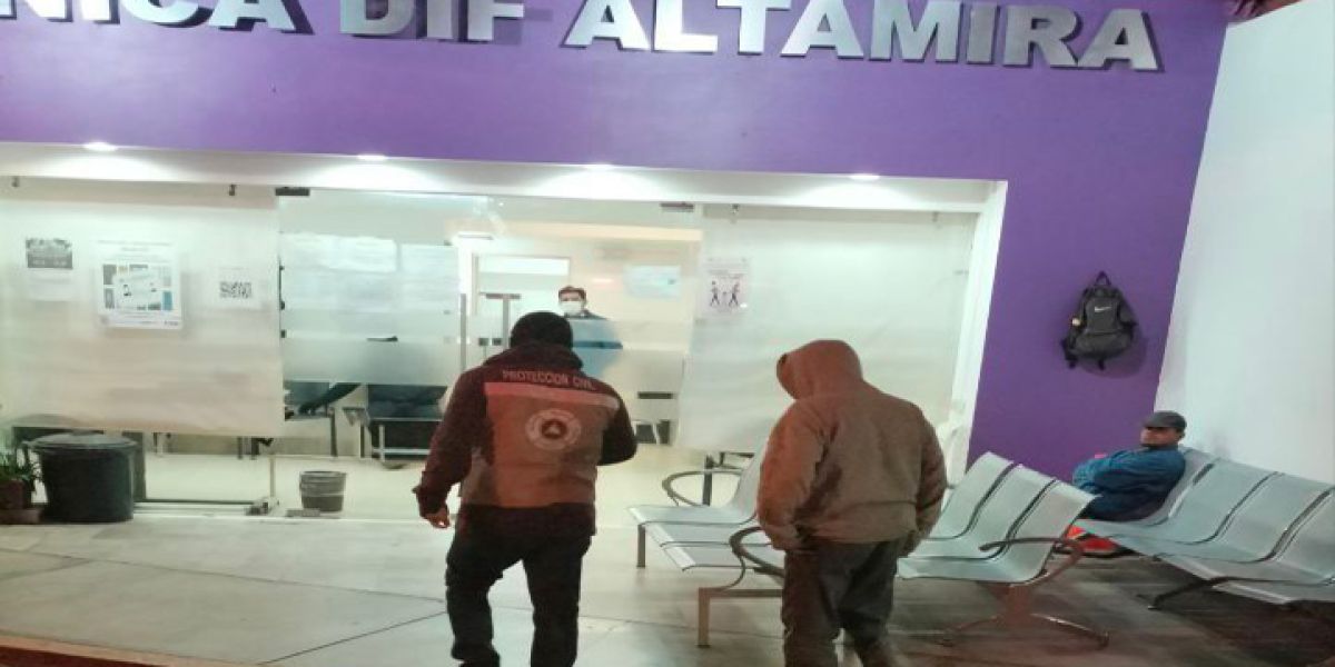 Resguardan Gobierno de Altamira y DIF Municipal a población ante bajas temperaturas