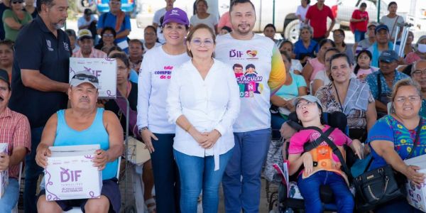 Entrega DIF Altamira más de mil 400 despensas a familias en situación vulnerable y con discapacidad