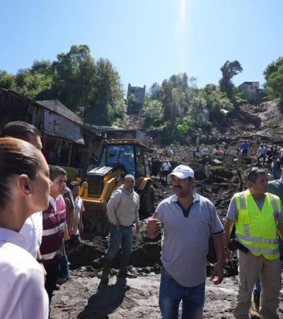 Gobierno destina recursos históricos por lluvias extraordinarias