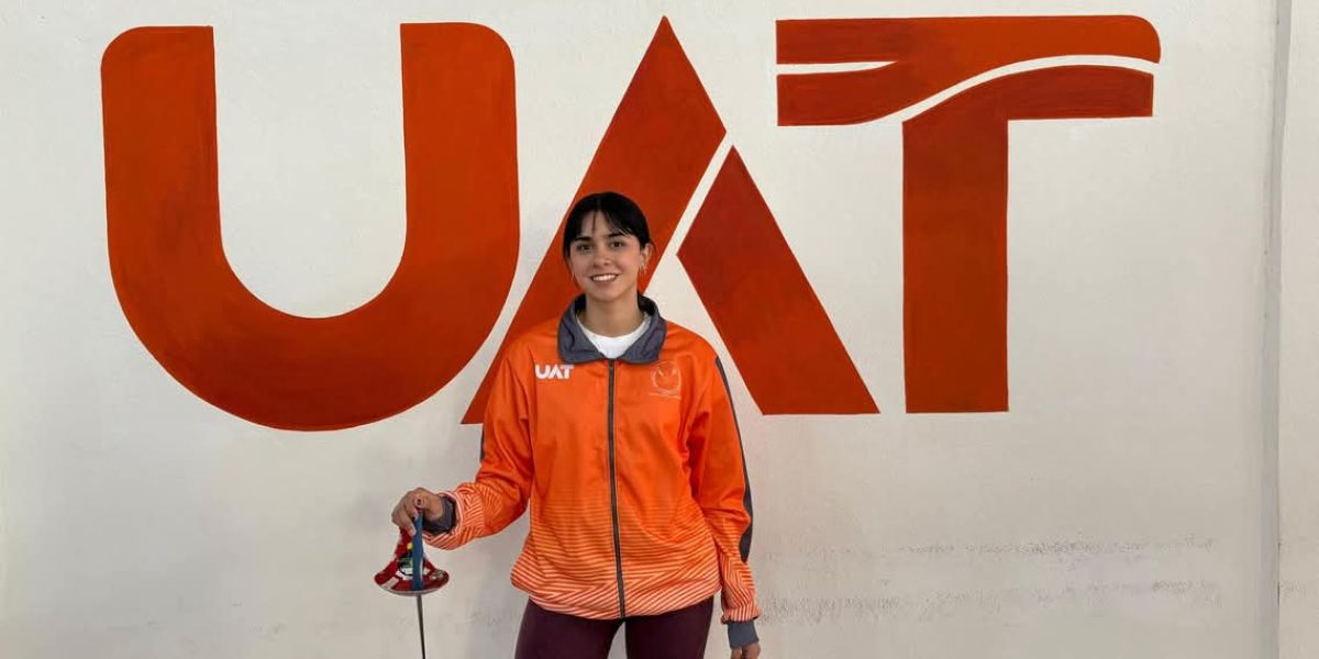 Regina Pedraza ,esgrimista de la UAT llega a lo más alto del ranking nacional