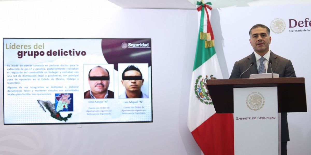 Autoridades realizan decomiso histórico y detienen a 43 personas dedicadas a la extracción de hidrocarburos