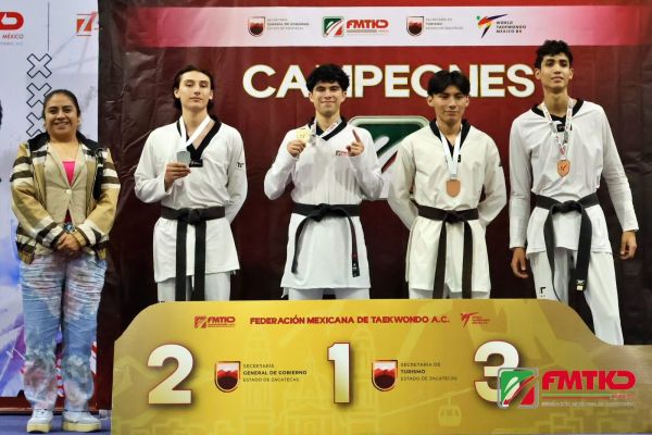 Victorense gana medalla José Zúñiga en festival de TKD G-10