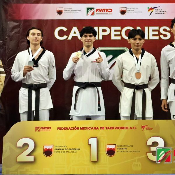 Victorense gana medalla José Zúñiga en festival de TKD G-10
