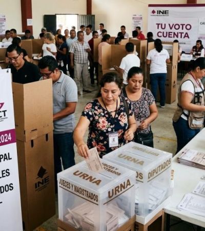 INE prevé gastar 13 mil mdp durante la elección del 2027