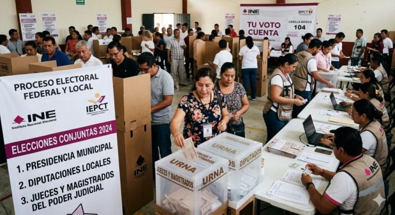 INE prevé gastar 13 mil mdp durante la elección del 2027