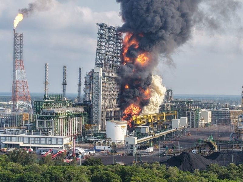 Refinería Olmeca ,es líder….pero en incidentes