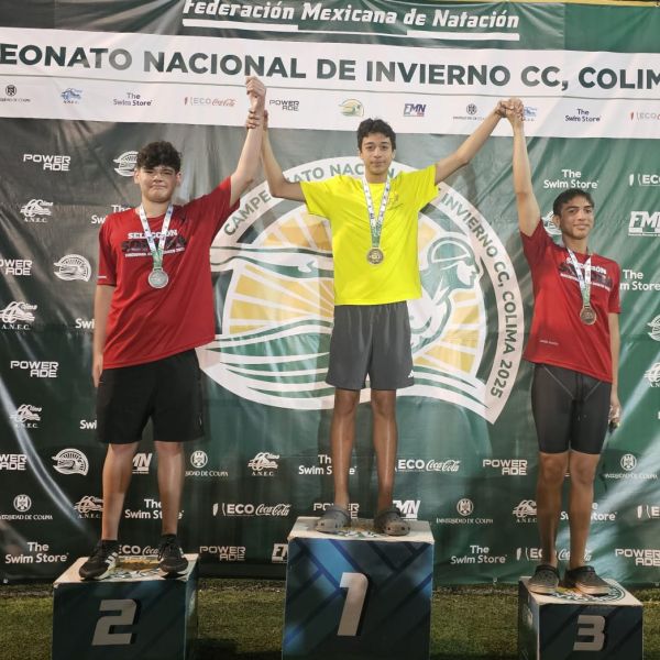 Cargado de Medallas Giancalo Bonetta en Colima