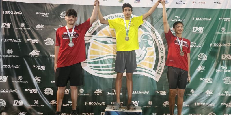 Cargado de Medallas Giancalo Bonetta en Colima