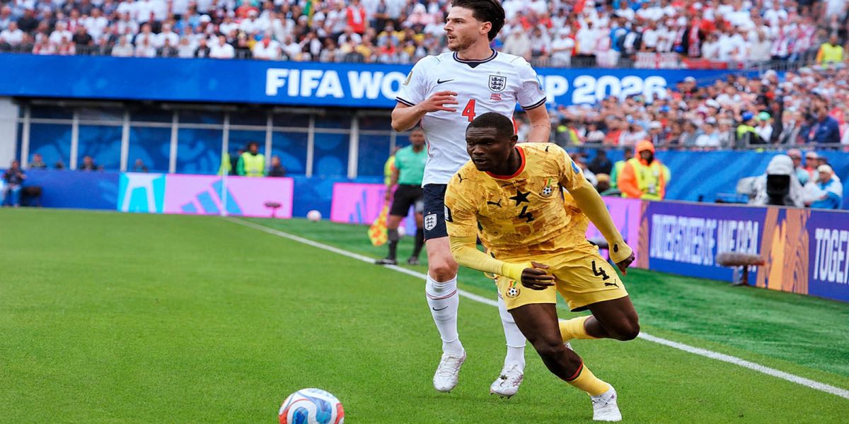 Inglaterra y Ghana empatan sin goles