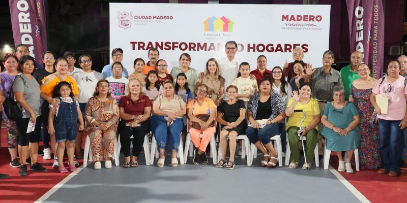 En Ciudad Madero, la transformación sigue llegando a cada rincón