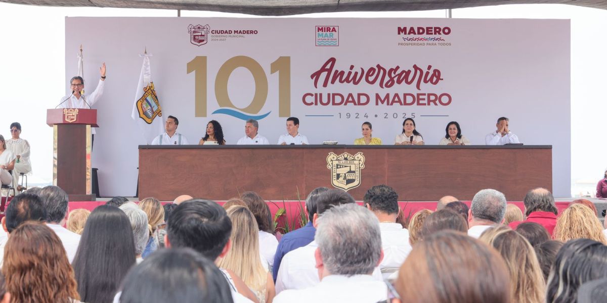 En 101 aniversario de Madero, Dra. Hortencia Castañeda Hidalgo recibe la medalla “Candelario Garza”