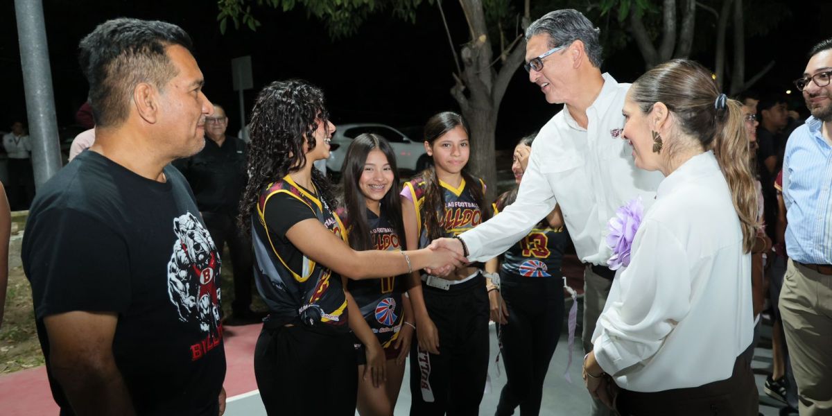 Erasmo González responde a más deportistas con otra cancha multifuncional