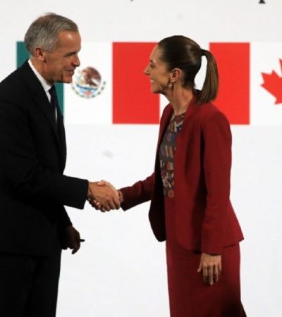 Sheinbaum llama a “esperar” en medio de ruptura entre EU y Canadá