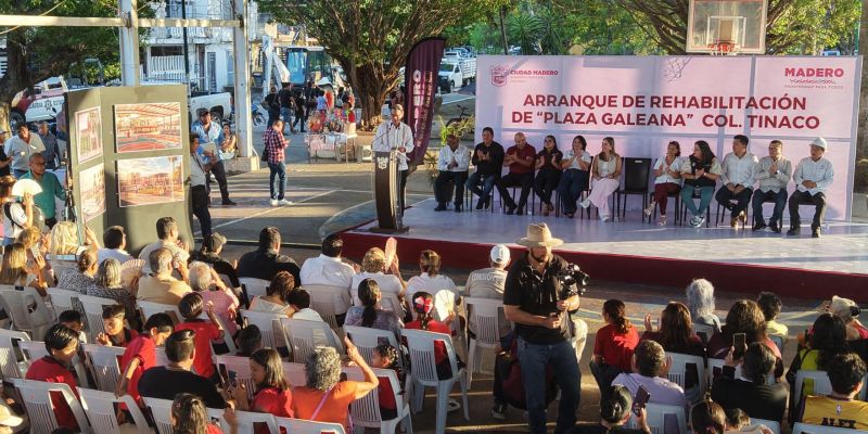 Después de décadas de espera, Erasmo González Robledo rescata la histórica Plaza Hermenegildo Galeana