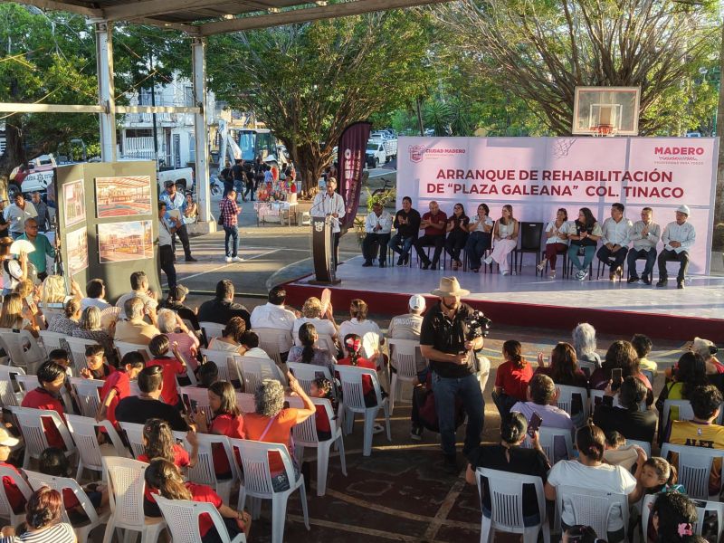Después de décadas de espera, Erasmo González Robledo rescata la histórica Plaza Hermenegildo Galeana