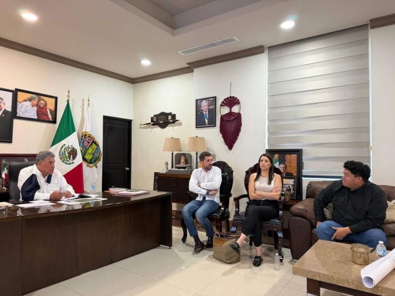 Dan seguimiento a proyecto de construcción del primer parque fotovoltaico en Altamira