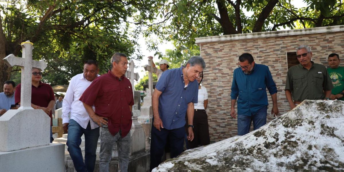 Alista Gobierno de Altamira condiciones de cementerios para el Día de Muertos