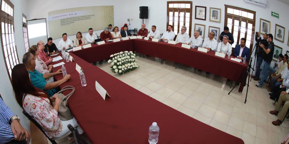 Altamira destaca en segunda sesión de la comisión de ordenamiento metropolitano en Pánuco, Veracruz