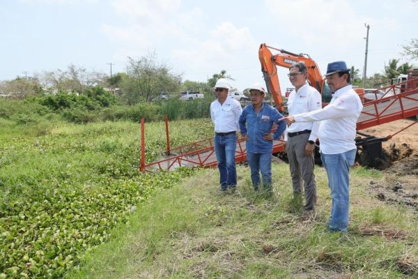 Madero impulsa obras para reducir riesgo de inundaciones; 5,700 familias permanecen en zonas vulnerables