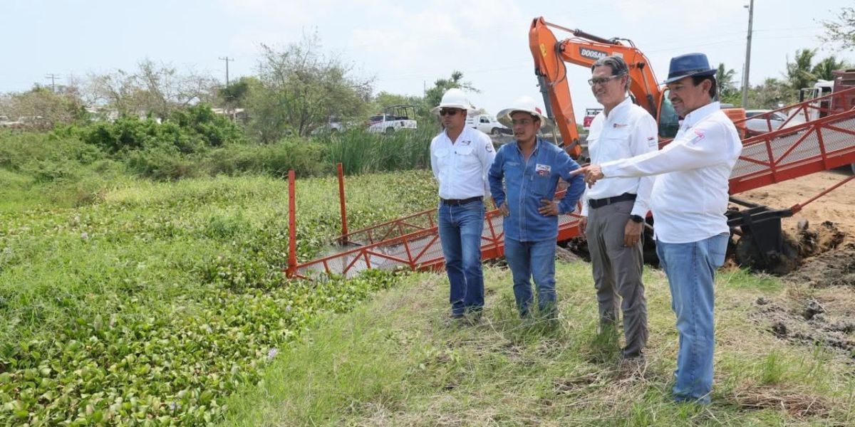 Madero impulsa obras para reducir riesgo de inundaciones; 5,700 familias permanecen en zonas vulnerables
