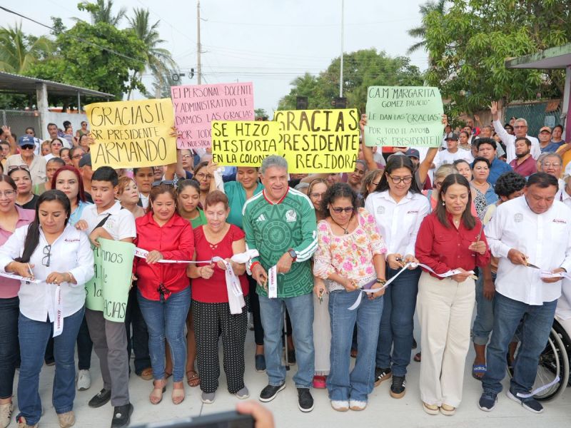 Continúa Armando Martínez transformando Altamira con mejores vialidades