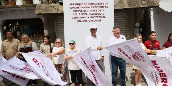 Transforma Ciudad Madero Infraestructura Urbana Con Obras De Pavimentación