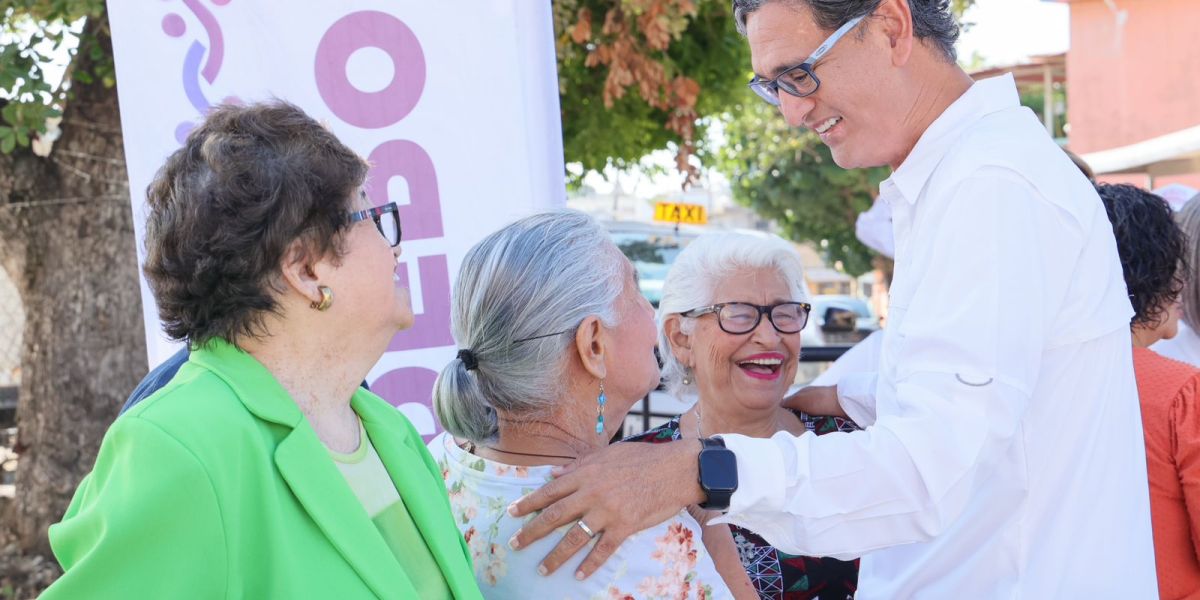 Erasmo González inaugura una Calle Más en la Jardín 20 de Noviembre