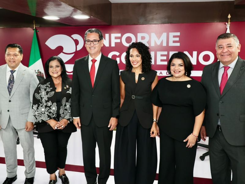 Erasmo González Robledo Rinde Segundo Informe de Gobierno