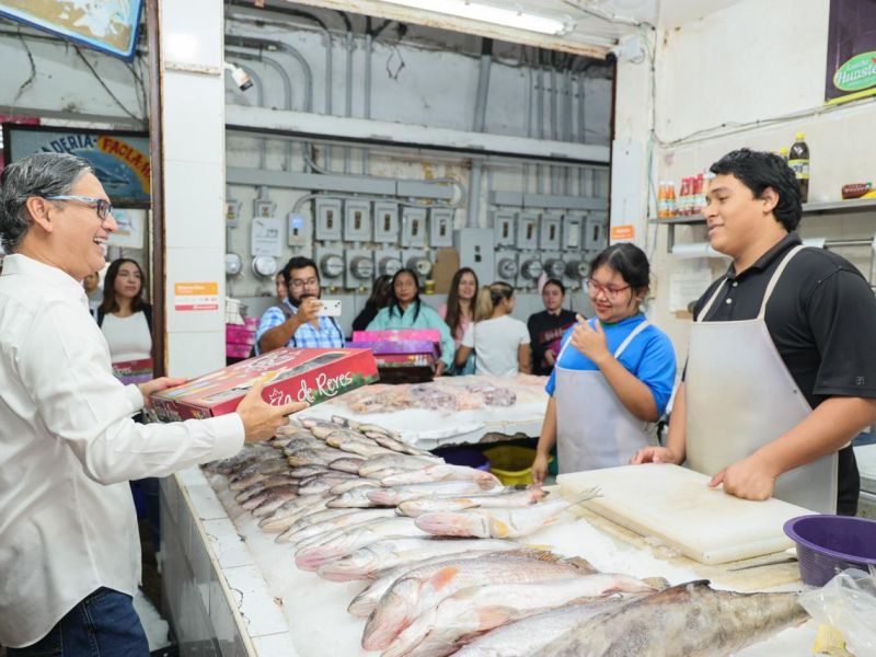 Anuncia Erasmo González rehabilitación integral del Mercado 18 de Marzo