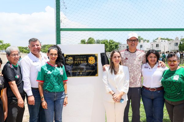 El presidente municipal de ciudad madero Erasmo González Robledo arranca obras por más de 10 millones de pesos