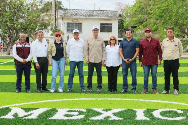 Encabeza Erasmo González Robledo nueva era deportiva en Ciudad Madero con infraestructura impulsada por el programa Mundial Social