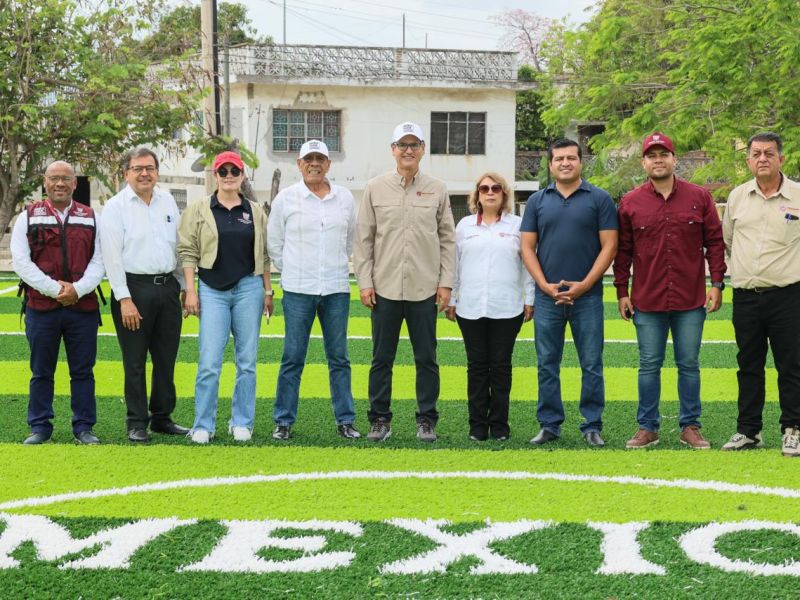 Encabeza Erasmo González Robledo nueva era deportiva en Ciudad Madero con infraestructura impulsada por el programa Mundial Social