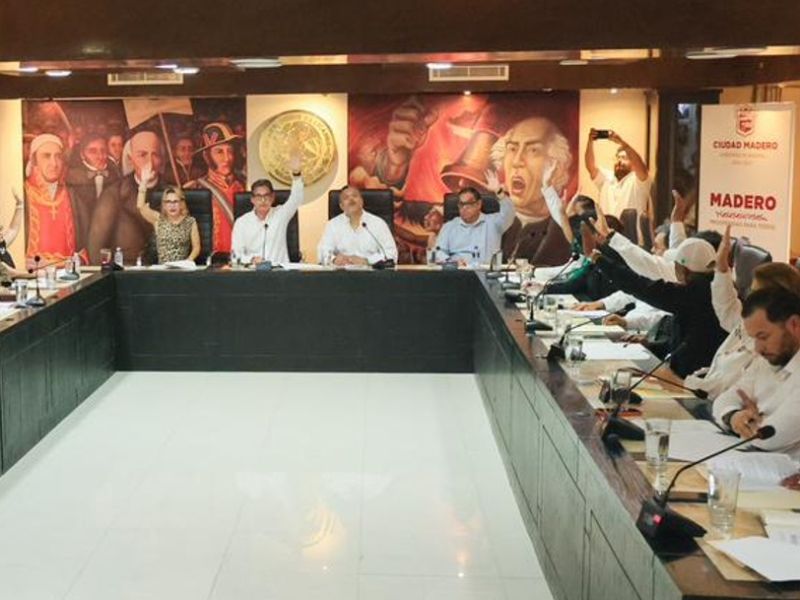 Autoriza Cabildo de Ciudad Madero convenio con el Estado para fortalecer el cobro del impuesto predial
