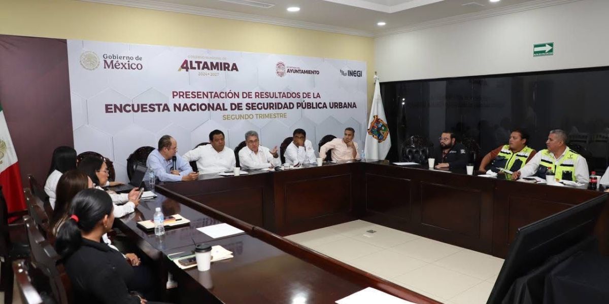 Mejora percepción de seguridad en Altamira