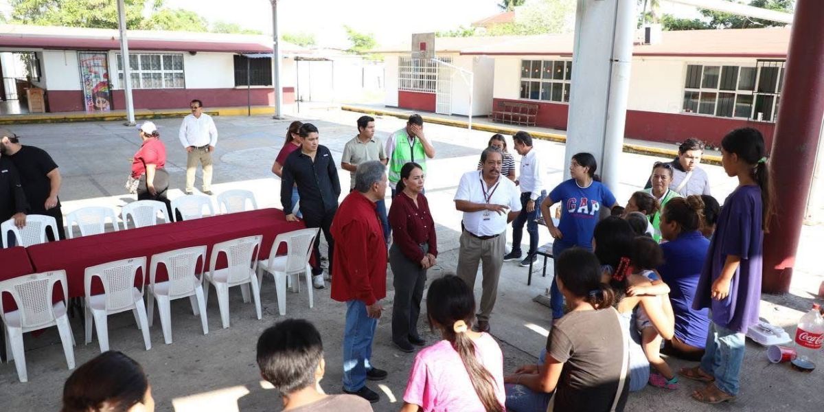 Respalda Armando Martínez a afectados por inundaciones en Altamira