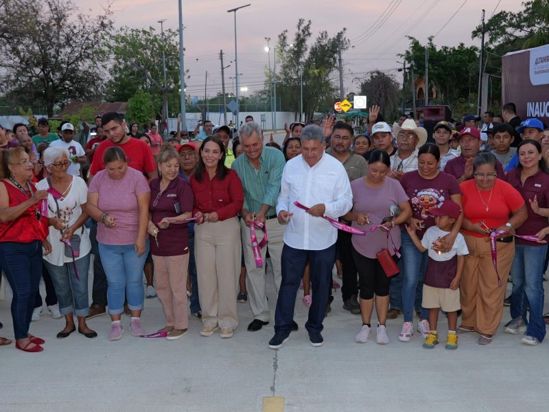 Impulsa Armando Martínez modernización vial en comunidades rurales de Altamira