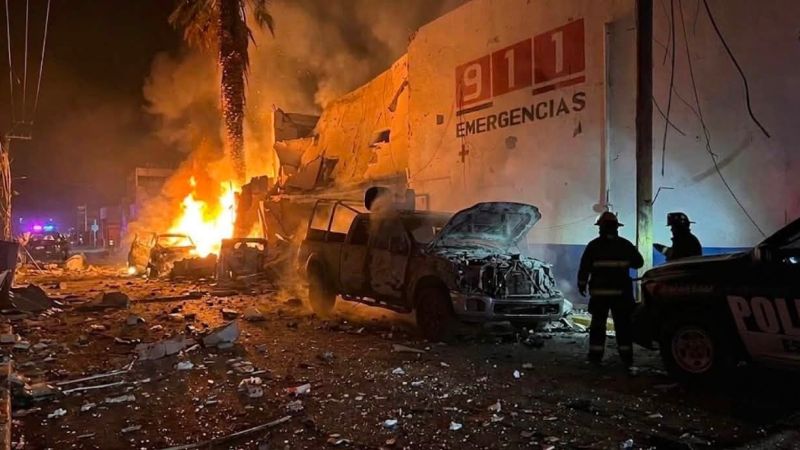 Estalla coche-bomba en Zacatecas