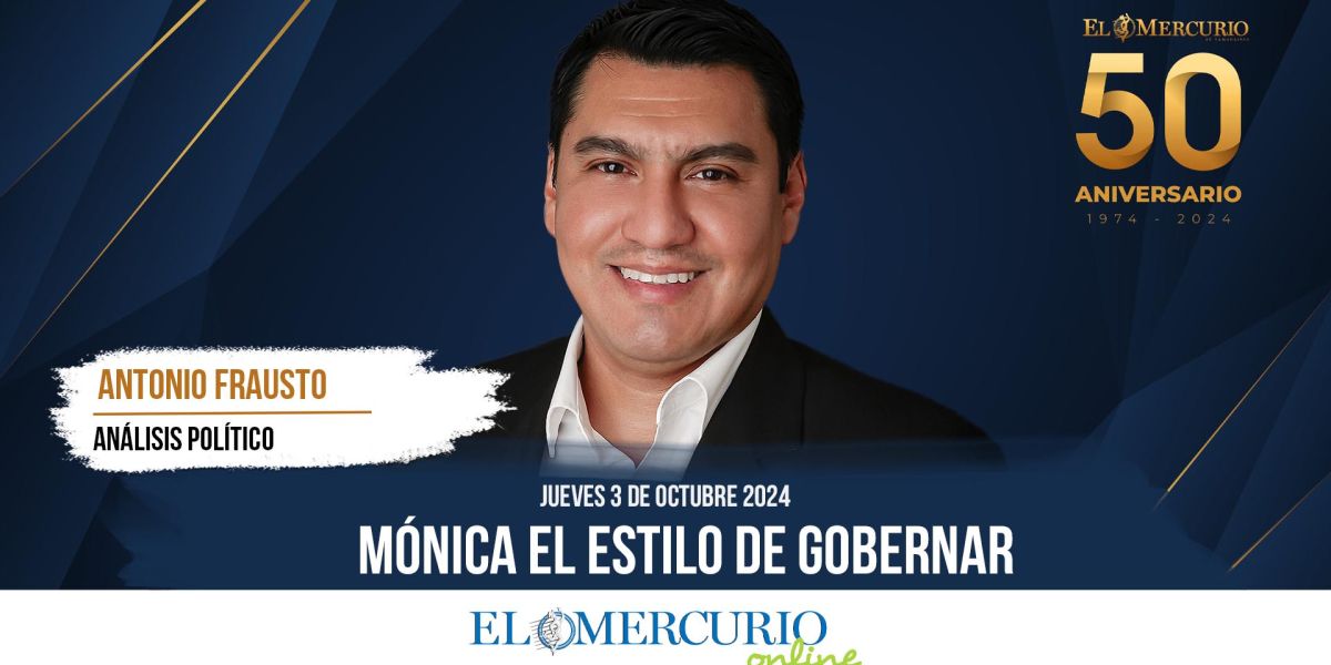 Mónica el estilo de gobernar