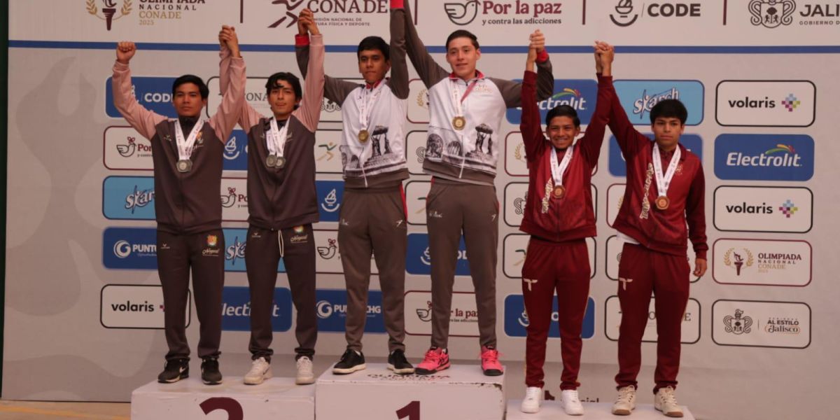 Llegan más medallas para Tamaulipas en frontón