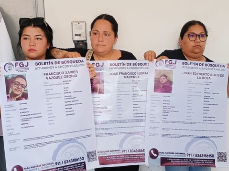 Familiares del grupo ‘Fugitivo’  buscan apoyo de Federación
