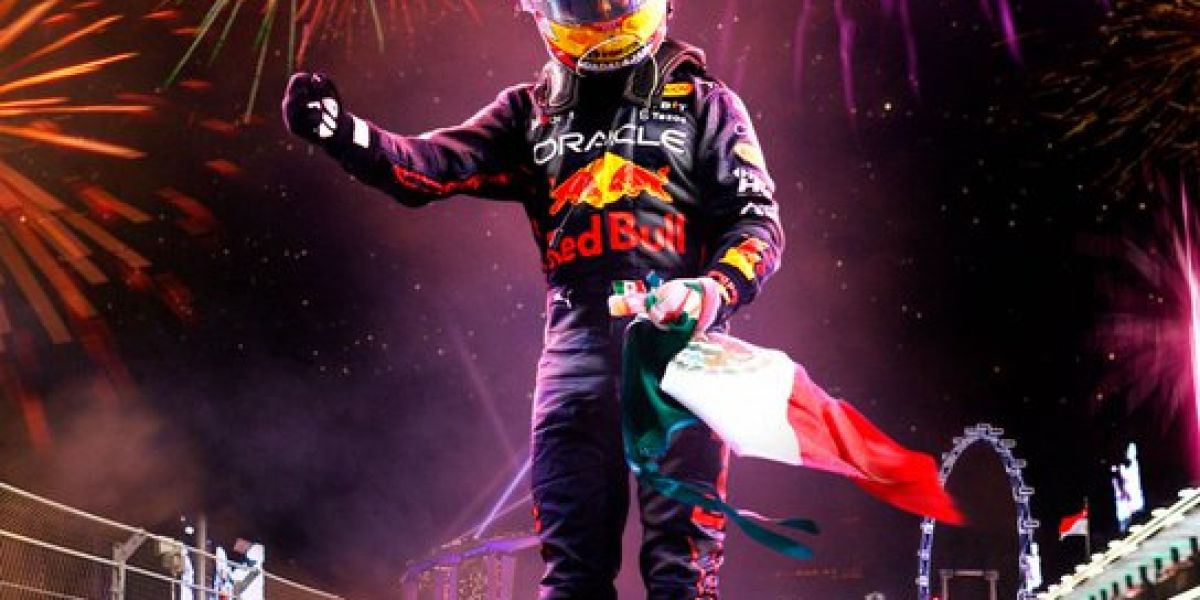 “Checo” Pérez domina y gana el Gran Premio de Singapur; es su cuarta victoria en F1
