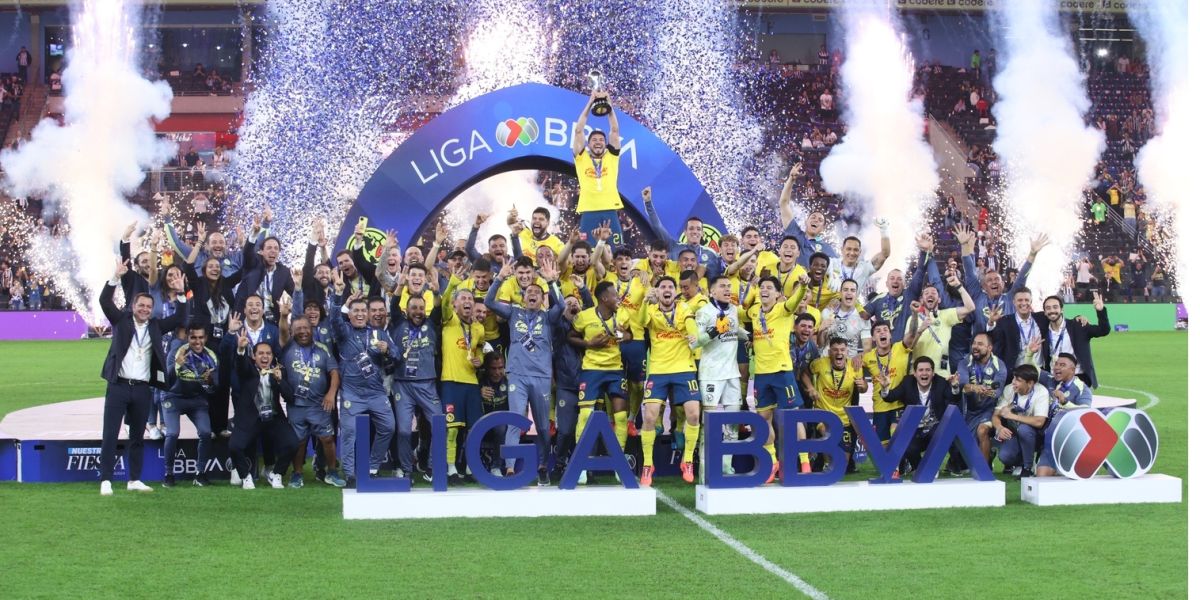 Es América tricampeón de la liga MX