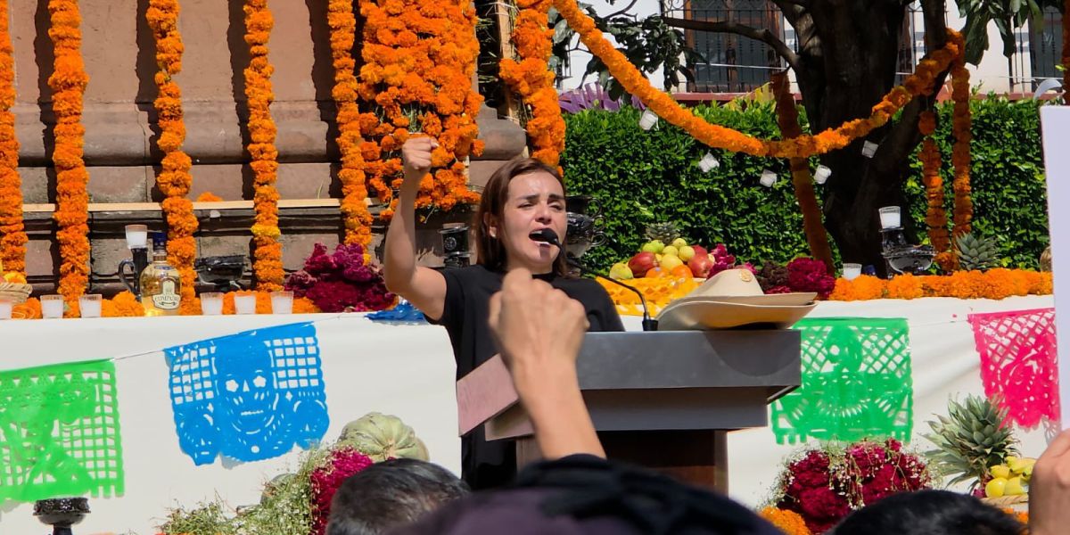 No apagarán lucha, seguiremos legado, dice esposa de Alcalde asesinado