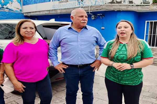 Desaíran panistas a CDV: eligen a Gloria  Garza, líder estatal