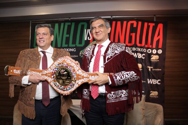 Presentan el Cinturón Tamaulipas WBC