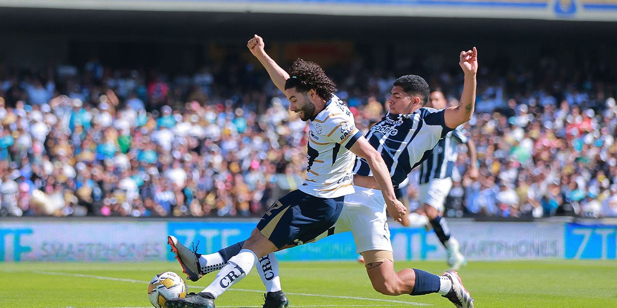 Va Monterrey a la Semifinal tras vencer a Pumas  