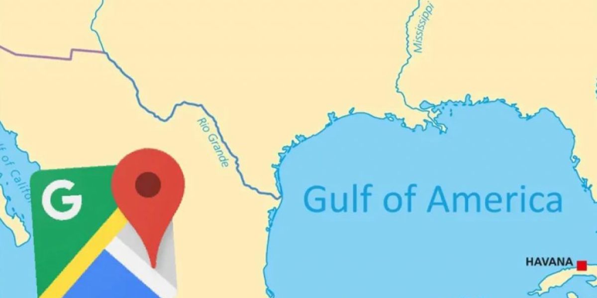 Google Maps actualiza Golfo de México a Golfo de América