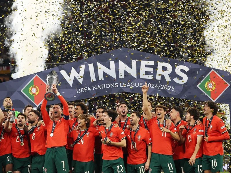 Portugal, campeón de la UEFA Nations League al vencer en penales a España