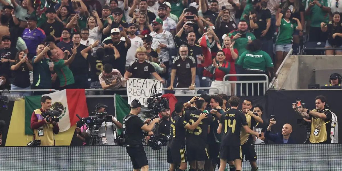 Vence México 2 goles a 1 a Estados Unidos y es campeón de la Copa Oro